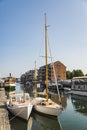 Docks and boats in Portland Maine