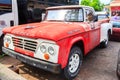 Old Dodge Power Wagon parked Royalty Free Stock Photo