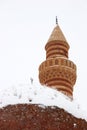 Old dome of Ishak Pasha Palace, Eastern Turkey Royalty Free Stock Photo