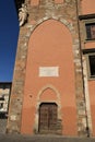 Old door in Cavalieri Square