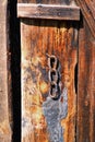 Old door detail Royalty Free Stock Photo