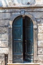 An old door, element of Italian architecture