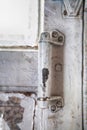 Old door handle wooden Royalty Free Stock Photo