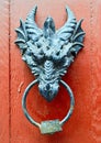 Old door knocker Royalty Free Stock Photo