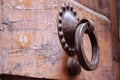 Old door knockers Royalty Free Stock Photo