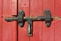 Old door lock Royalty Free Stock Photo