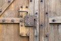 Old door locker Royalty Free Stock Photo