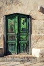 Old door in Matera, Italy