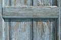Old door in Oia. Royalty Free Stock Photo