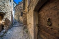 Old door at the old streets