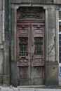 Old door in Porto