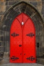 Old door in Scotland Royalty Free Stock Photo