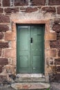 Old door Scotland Royalty Free Stock Photo