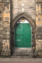 Old door Scotland Royalty Free Stock Photo