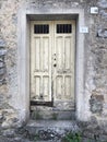 Old door in the town of Ollolai, Sardinia