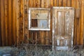 Old Door and Window Royalty Free Stock Photo