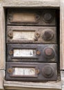 Old doorbells Royalty Free Stock Photo