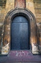 Old doors arch Royalty Free Stock Photo