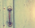 Old doors, handles, locks, lattices and windows Royalty Free Stock Photo