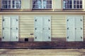 Old Doors Of Palace in Warsaw Royalty Free Stock Photo