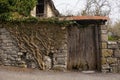 Old Doorway in Trava, Italy Royalty Free Stock Photo