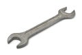 Old double open end wrench Royalty Free Stock Photo