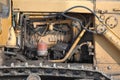 Old Dozer Royalty Free Stock Photo