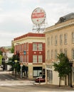 Old Dr. Pepper sign in downtown Roanoke, Virginia