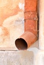 Old drainpipe Royalty Free Stock Photo