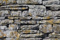 Old dry stone wall Royalty Free Stock Photo