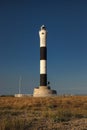 The Old Dungeness Lighthouse on the South Coast in Kent