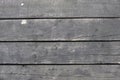 Old dusty gray wooden plank wall with cracks. vertical lines. rough surface texture Royalty Free Stock Photo