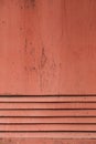 Old dusty painted louver metal texture background Royalty Free Stock Photo