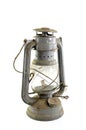 Old dusty petroleum lamp