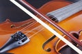 Old and dusty violin Royalty Free Stock Photo