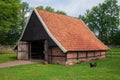 Old Dutch barn in Ootmarsum, Overijssel, The Netherlands