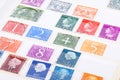 Old dutch stamps. Royalty Free Stock Photo