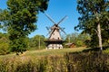 Old Dutch windmill Royalty Free Stock Photo