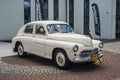 Vintage classic Polish car Warszawa M20 front view