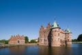 The old Egeskov Castle on Funen Royalty Free Stock Photo