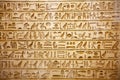 Old egypt hieroglyphs Royalty Free Stock Photo