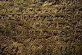 Old egypt hieroglyphs Royalty Free Stock Photo