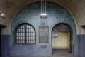 Old Elbe Tunnel Entrance Portal in Hamburg