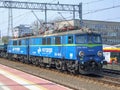 PKP cargo locomotives on Warszawa Gdanska terminal. Royalty Free Stock Photo