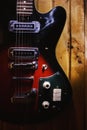 Old Electric Guitar Royalty Free Stock Photo