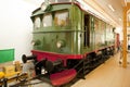 Old electric locomotive EI 9 in the Flam Railway Museum built for the Norwegian State Railways - NSB