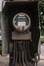 Old Electric meter Royalty Free Stock Photo