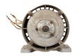 Old electric motor (isolated) Royalty Free Stock Photo