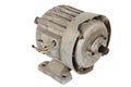 Old electric motor (isolated) Royalty Free Stock Photo