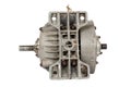 Old electric motor (isolated) Royalty Free Stock Photo